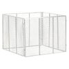 vidaXL Compostor de grădină, 100x100x77 cm, fier galvanizat