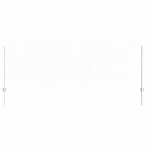 vidaXL Gard cu St&acirc;lp Argintiu 0,8 x 10 m Oțel