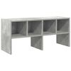 vidaXL Suport pantofi stivuibil beton gri 89,5x30x40 cm
