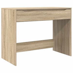 vidaXL Birou cu sertar Stejar Sonoma 100 x 50 x 78 cm Lemn prelucrat