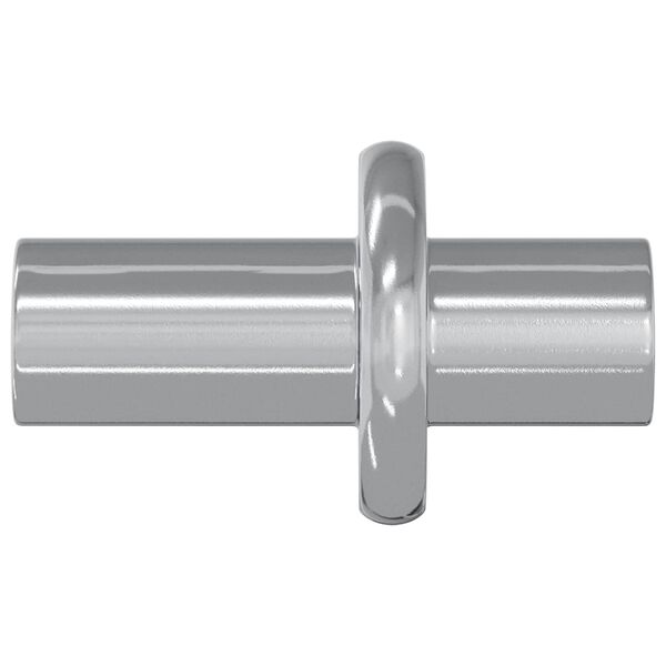 vidaXL Ușă de raft 12 pcs Argintiu 8,6 x 8,6 x 14,6 mm Oțel