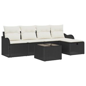 vidaXL Set de canapele pentru grădină 6 buc. 4-Număr de locuri