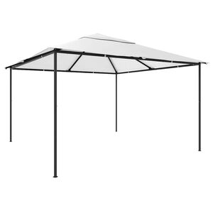 vidaXL Pavilion, alb, 4x4x3 m, 180 g/m&sup2;