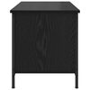 vidaXL Cabinet TV Stejar Negru 100 x 40 x 45 cm Lemn compozit