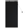 vidaXL Jaluzea venetiană Negru 65 x 130 cm 35 mm