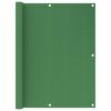 vidaXL Paravan de balcon, verde deschis, 120x600 cm, HDPE