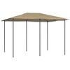 vidaXL Pavilion, gri taupe, 3x4x2,6 m, 160 g/m&sup2;