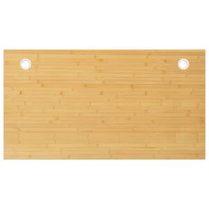 vidaXL Blat de birou, 100x60x1,5 cm, bambus
