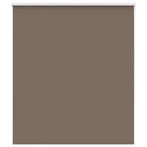 vidaXL Jaluzea cu role opace cafea 135x150 cm lățime țesătură 131,6 cm