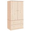 vidaXL Dulap &bdquo;ALTA&rdquo;, 90x55x170 cm, lemn masiv de pin