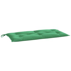 vidaXL Pernă bancă de grădină, verde, 110x50x7 cm, material oxford
