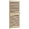 vidaXL Ușă de Dulap cu ușă 2 pcs natural 140,5 x 2,1 x 59,5 cm