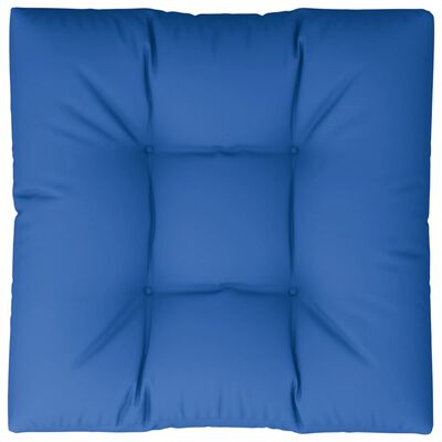 vidaXL Pernă pentru canapea din paleți, albastru, 80 x 80 x 12 cm