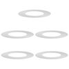 vidaXL potrivit pentru inele de copac plat 5 pcs Argintiu &Oslash;40 / 70 cm