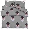 vidaXL Set cu husă de pilotă, multicolor, 155x220 cm, bumbac