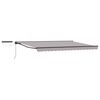 vidaXL Cort electric retractabil Gri deschis și antracit 4 &times; 3,5 m
