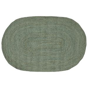 vidaXL Covoare de zonă Verde măsliniu 100 x 152 cm Iută