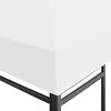 vidaXL Acoperiș de pavilion, alb, 3 x 3 m, 270 g/m²