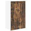 vidaXL Dulap de perete LUCCA Stejar fumuriu 50 x 31 x 80 cm