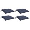 vidaXL Perne de scaun 4 buc. bleumarin 50x50x7 cm textil oxford