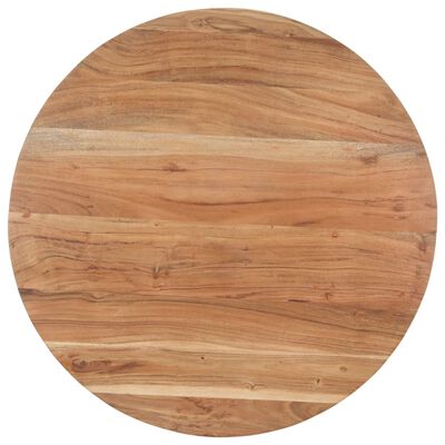 vidaXL Masă de bucătărie, 80 cm, lemn masiv de acacia