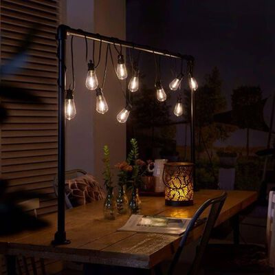 Luxform Set lumini petrecere pentru grădină cu 10 LED-uri ”Hawaii”