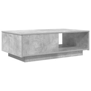 vidaXL Masă de cafea Gri din beton 95 x 55 x 31 cm Lemn prelucrat