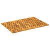 vidaXL Covorașe de baie natural 55 x 80 cm Lemn Solid de Acacia