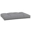 vidaXL Pernă pentru paleți, gri, 120x80x12 cm, material textil