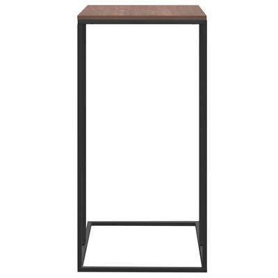 vidaXL Masă laterală, negru, 40x30x59 cm, lemn compozit