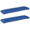 vidaXL Set de perne pentru palet 2 pcs Albastru regal 150 x 40 x 8 cm