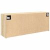 vidaXL Dulap perete baie, stejar sonoma, 100x25x40 cm, lemn prelucrat