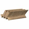 vidaXL Raft pentru reviste cu raft Stejar Artizanal 65 x 53 x 28,5 cm