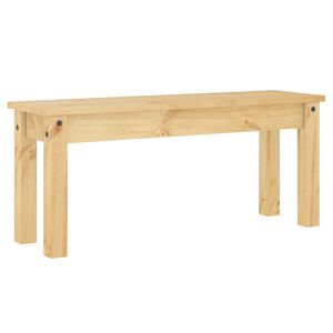 vidaXL Banchetă de bucătărie PANAMA, 105x30x45 cm, lemn masiv pin