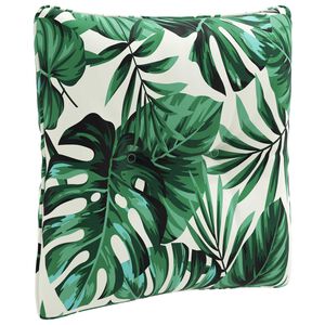 vidaXL Pernă de spate PUTTEN 100% Polyester Model cu frunze