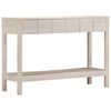 vidaXL Masă consolă, 110x35x75 cm, lemn masiv de mango