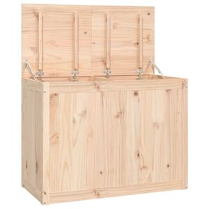 vidaXL Cutie de rufe, 88,5x44x66 cm, lemn masiv de pin