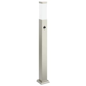 vidaXL St&acirc;lp luminos cu senzor, 80 cm, oțel inoxidabil, IP44