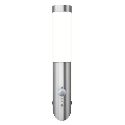 Lampă RVS cu senzor de mișcare 6 x 36 cm