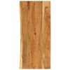 vidaXL Blat lavoar de baie, 114x52x2,5 cm, lemn masiv de acacia