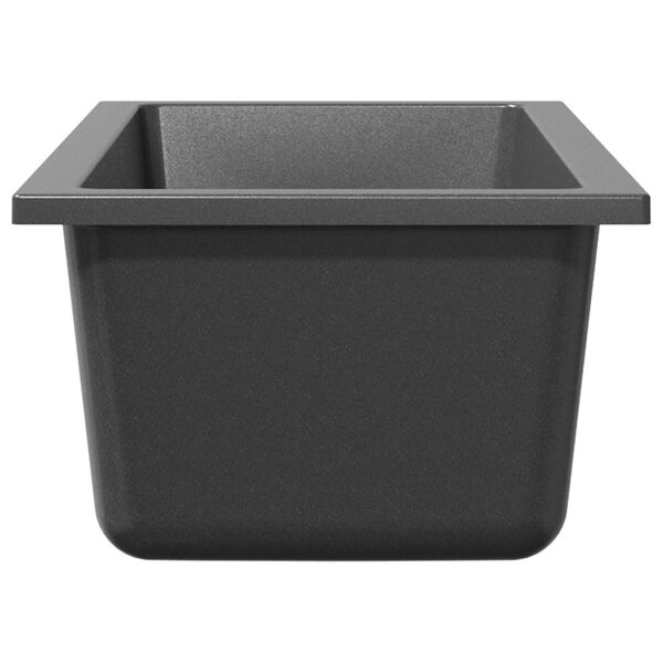 vidaXL Chiuvetă de bucătărie Gri 21 x 44 x 14 cm Granit