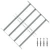 Grilaj de siguranță pentru ferestre cu 4 bare transversale 500-650 mm
