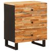 vidaXL Dulap pentru pat Maro 50 x 33 x 62 cm Lemn de mango solid