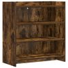 vidaXL Bufet Stejar fumuriu 75 x 36 x 80 cm Lemn prelucrat