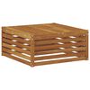 vidaXL Set de canapele de exterior cu pernă 7 pcs Natural și Bej