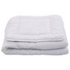 vidaXL Set pilotă copii, 3 piese, alb, 100x135 cm/40x60 cm