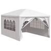 vidaXL Cort de petrecere, alb, 3 x 4 m