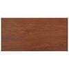 vidaXL Prag de fereastră Lemn brun 60 x 45 x 4,5 cm PVC