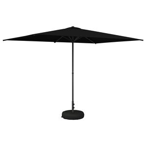 vidaXL Umbrelă de grădină cu bază 200 x 300 cm Poliester