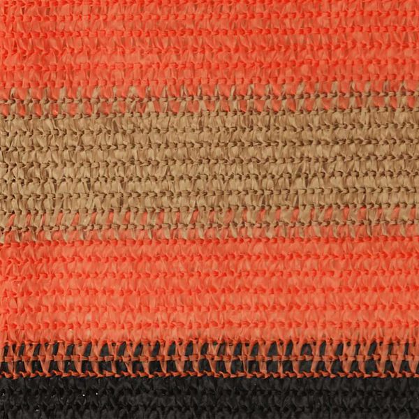 vidaXL Paravan de balcon, multicolor, 90x500 cm, HDPE